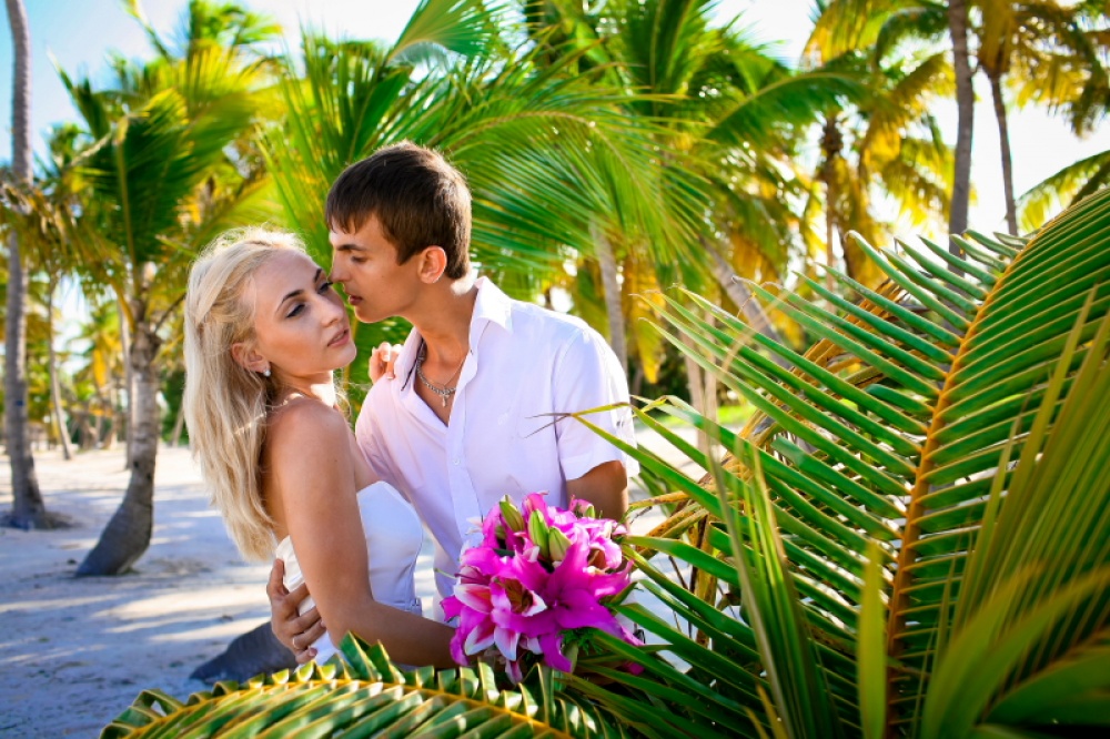 Отдых на курорте с женой под пальмами - секс фото 