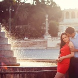 Романтичная фотосессия в Риме