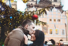 Рождественские фотосессии в Праге