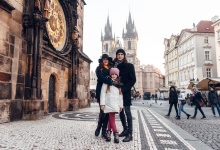 Семейные фотопрогулки в Праге