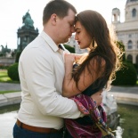 Кристина и Алексей. Love story в вечерней Вене