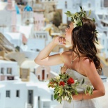 Свадебная съемка на Санторини. Греция