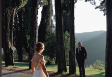 Свадьба в замке в Тоскане