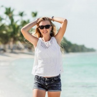 Фотосессия в Доминиканской Республике на пляже Макао | Ирина Минт