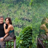 Фотосессия на Бали, джунгли Убуда. Наталья и Александр