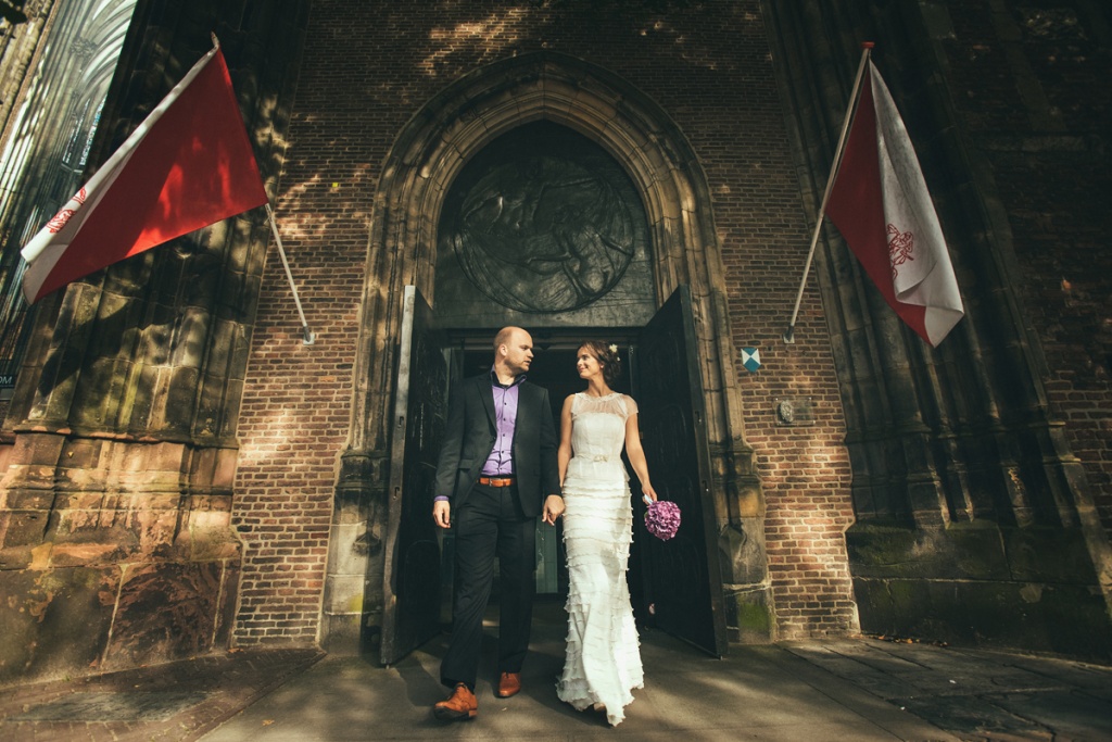 Свадебная прогулка в Утрехте Михила и Валентины, Нидерланды, Фотограф Анна Казакова, #100241