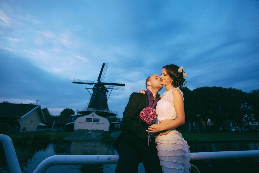 Свадебная прогулка в Утрехте Михила и Валентины, Нидерланды, Фотограф Анна Казакова, #100248