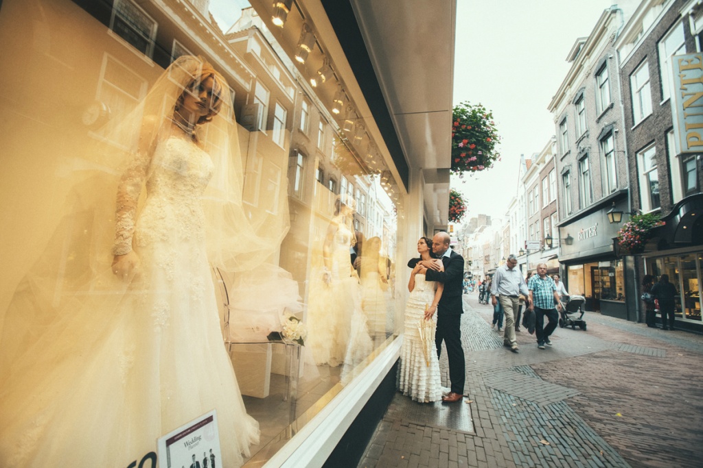 Свадебная прогулка в Утрехте Михила и Валентины, Нидерланды, Фотограф Анна Казакова, #100217
