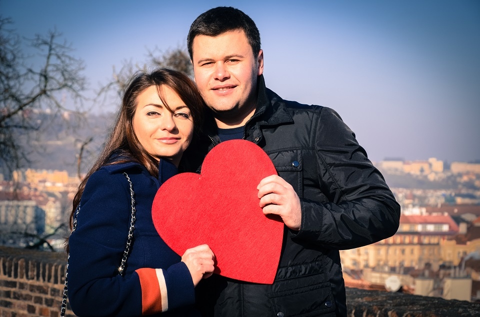 Романтическая фотосессия "Love story" в Праге на Вышеграде., Чехия, Фотограф Елена Николаева, #104718