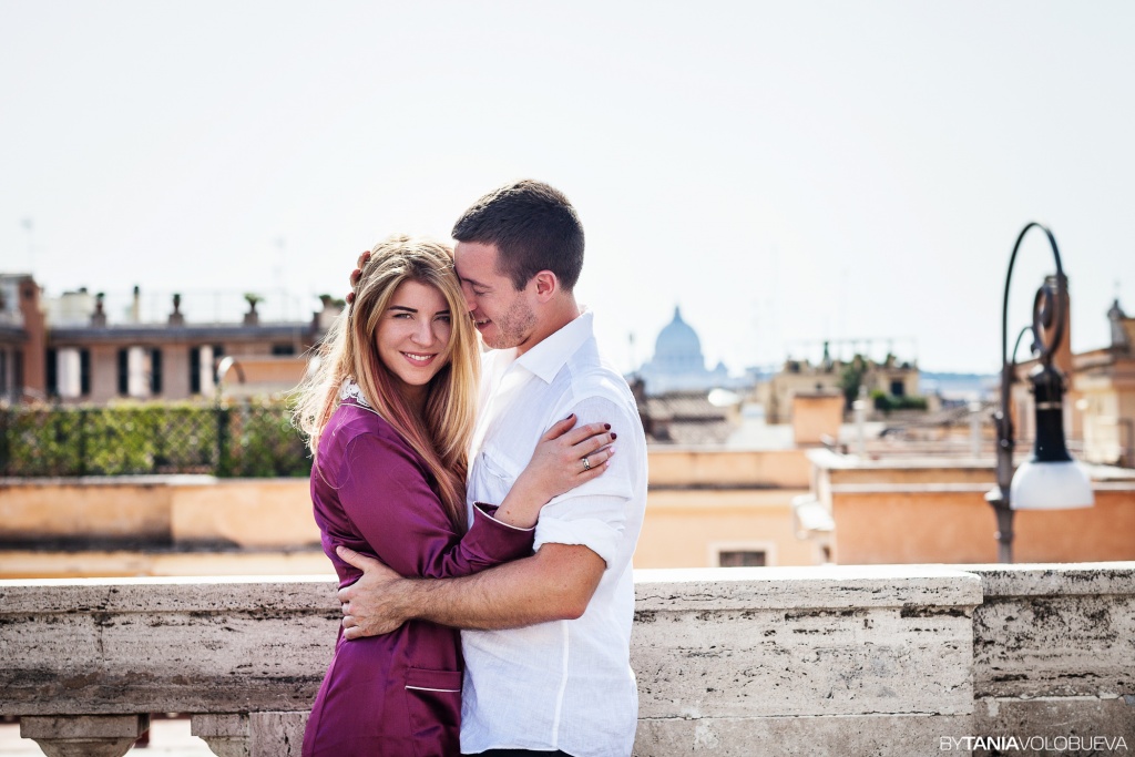 Настя и Андрей в Риме, Италия, Фотограф Tania Volobueva, #143034