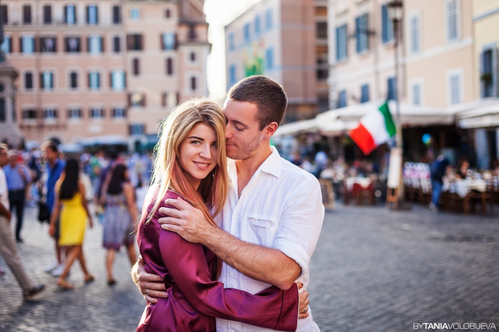 Настя и Андрей в Риме, Италия, Фотограф Tania Volobueva, #143027