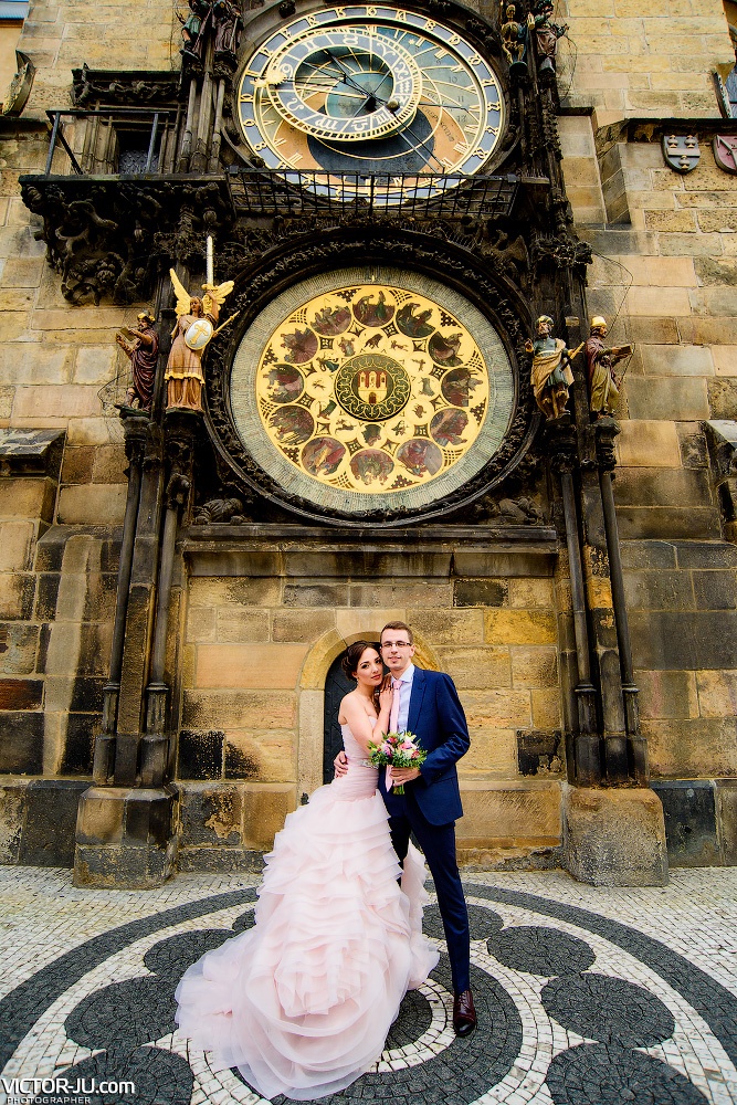 Свадьба в Праге Марии и Сергея, Чехия, Фотограф Виктор Здвижков, #143096