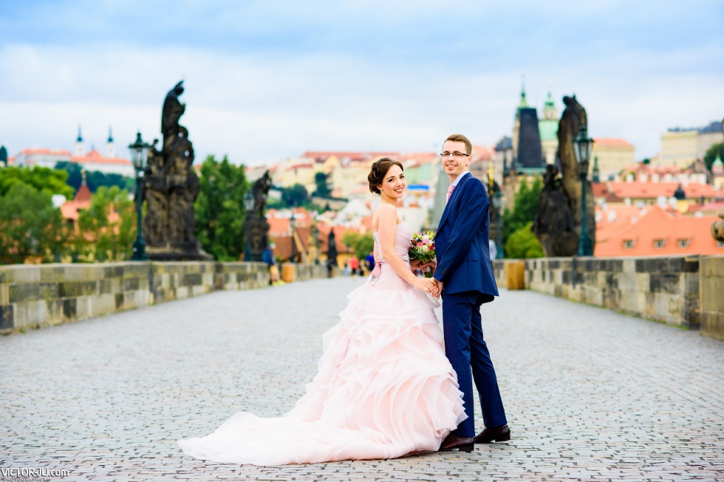 Свадьба в Праге Марии и Сергея, Чехия, Фотограф Виктор Здвижков, #143097