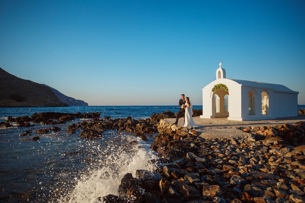 Венчание на Крите, Греция, Фотограф Екатерина Романова, #154444