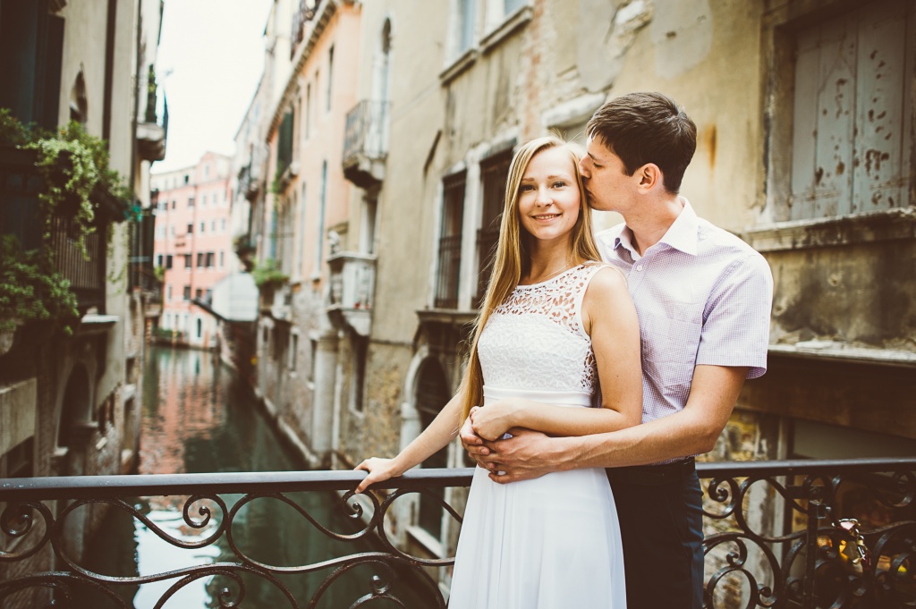 Венеция в поцелуе, Италия, Фотограф Дарья Ларионова, #161029