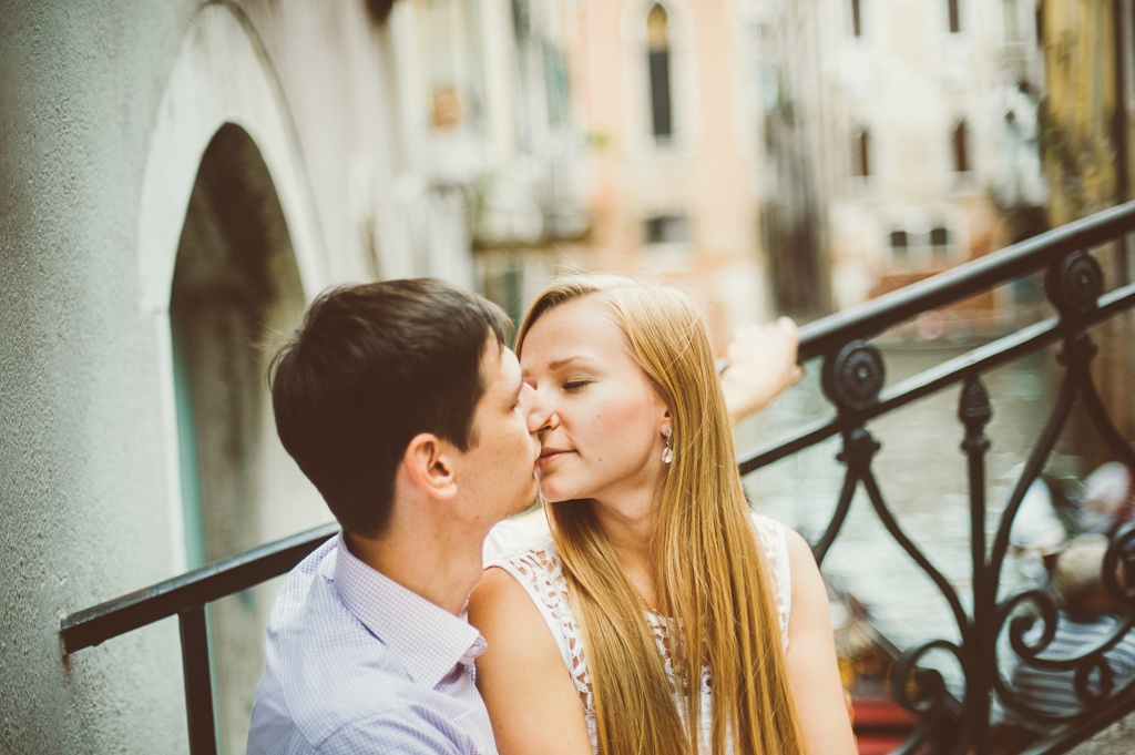 Венеция в поцелуе, Италия, Фотограф Дарья Ларионова, #161028