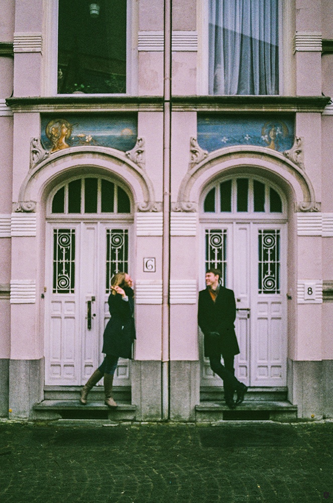 Кристина и Антон // Брюгге, Бельгия (пленка), Бельгия, Фотограф Сергей Анищенко, #167397