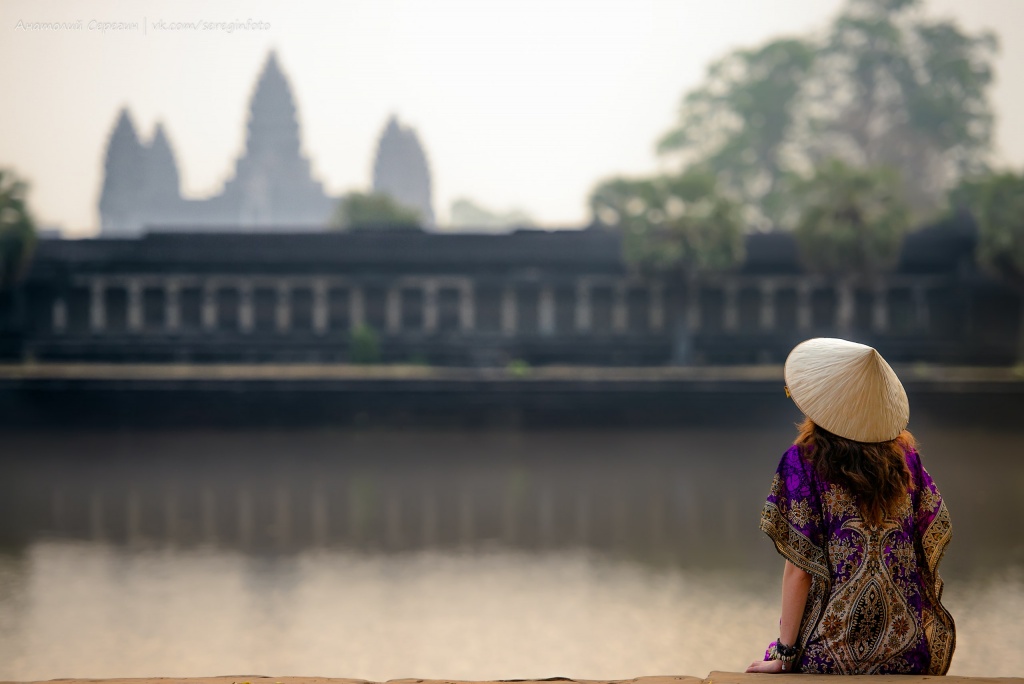 Модельная съемка истории в Ангкор Ват, Камбоджа, Фотограф Анатолий Серегин, #186671