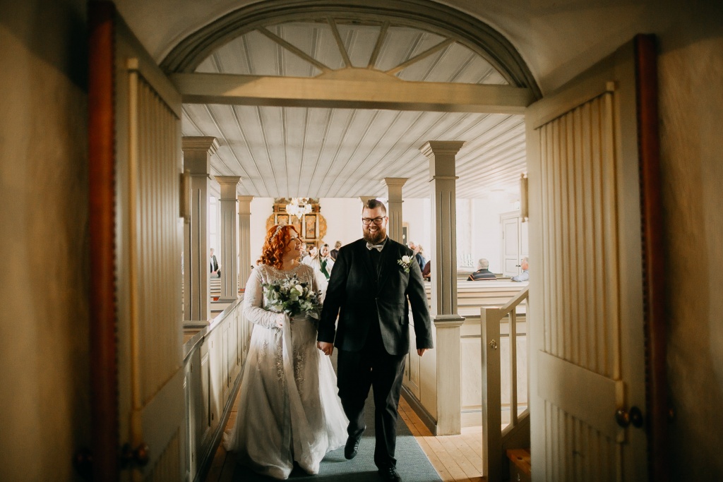 Свадебная церемония в Швеции