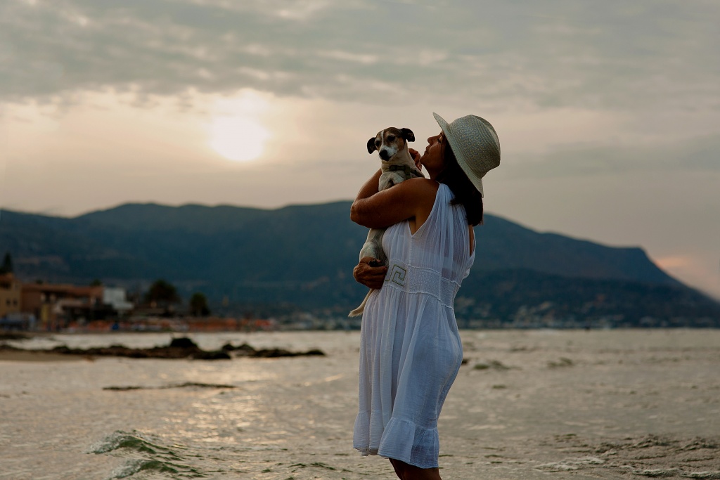 Jaqueline. Lady with dogs, Греция, Фотограф Виктория Саликова, #203190