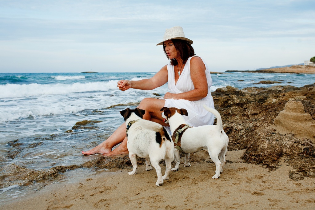 Jaqueline. Lady with dogs, Греция, Фотограф Виктория Саликова, #203173