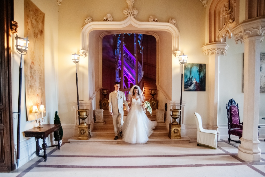 Свадьба во Франции — замок Château de Challain, Франция, Фотограф Виктор Здвижков, #210951