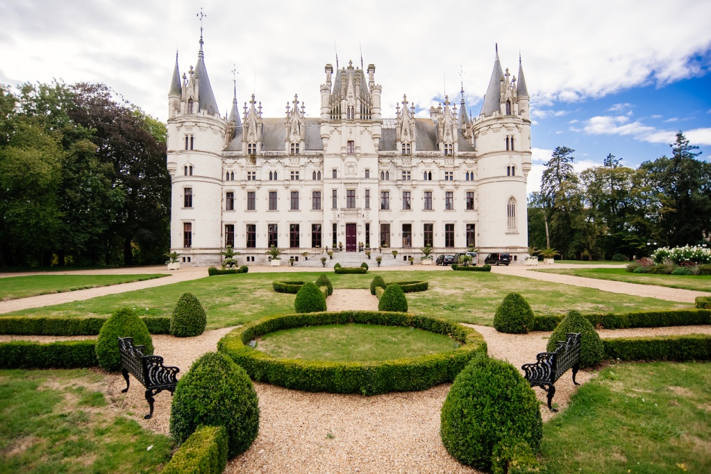 Свадьба во Франции — замок Château de Challain, Франция, Фотограф Виктор Здвижков, #210924