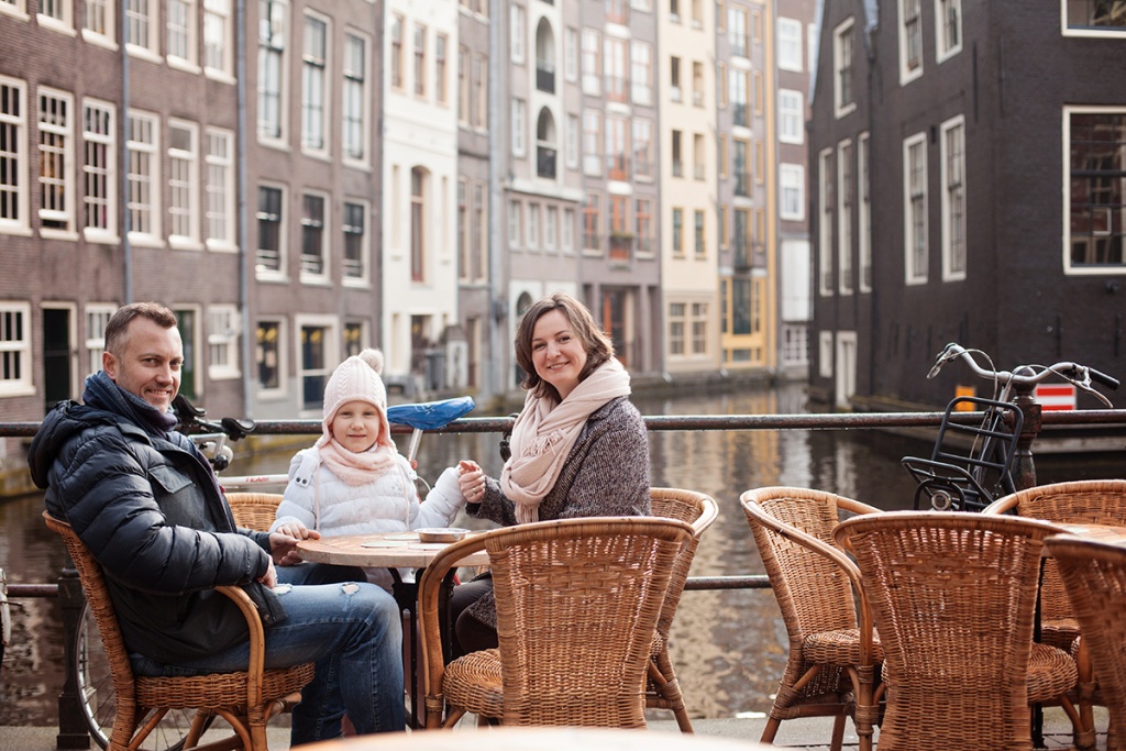 Амстердам, Голландия. Семейные прогулки по городу, Нидерланды, Фотограф Ольга Савина, #216010