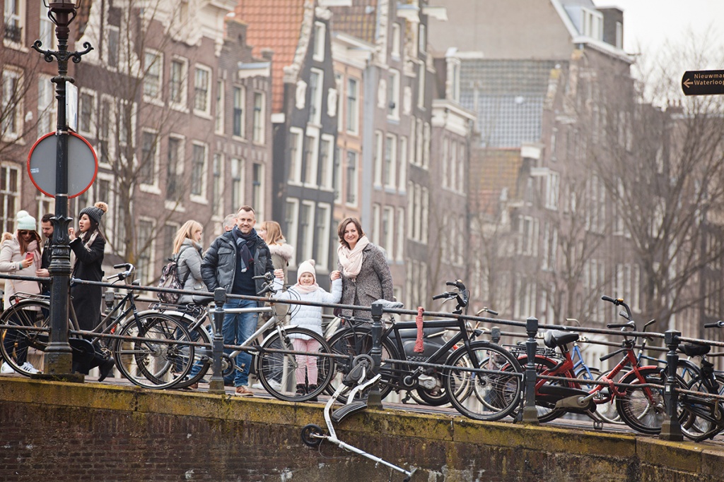 Амстердам, Голландия. Семейные прогулки по городу, Нидерланды, Фотограф Ольга Савина, #216011