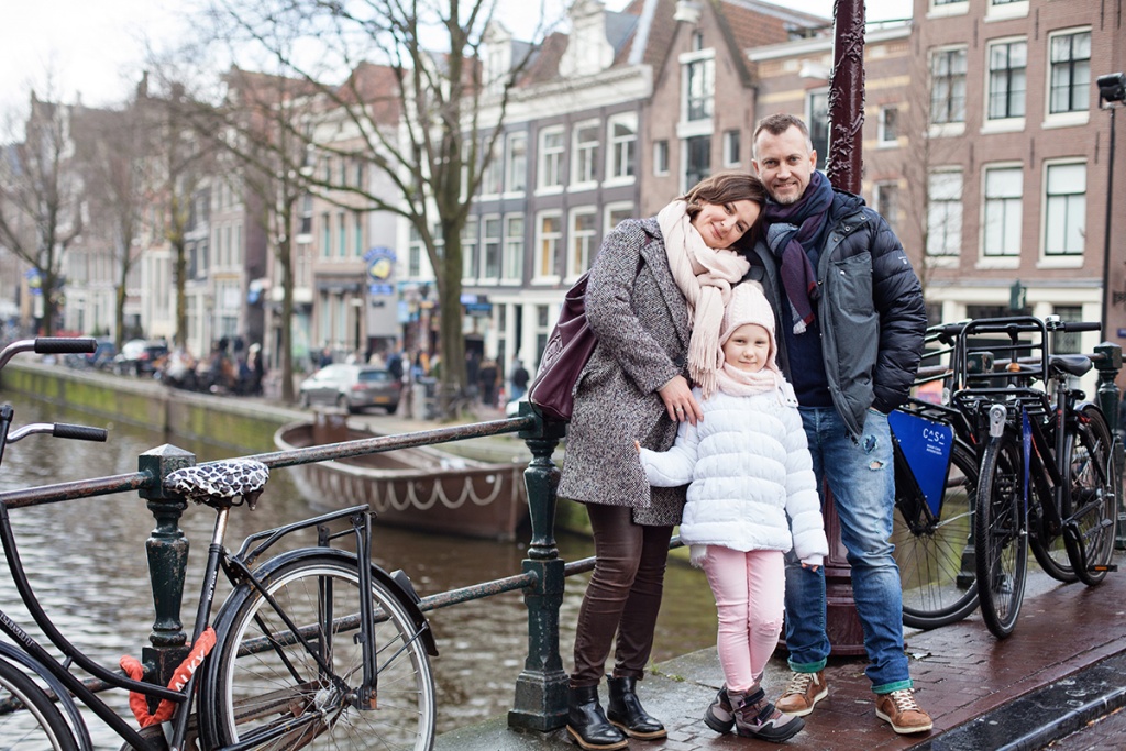Амстердам, Голландия. Семейные прогулки по городу, Нидерланды, Фотограф Ольга Савина, #216020