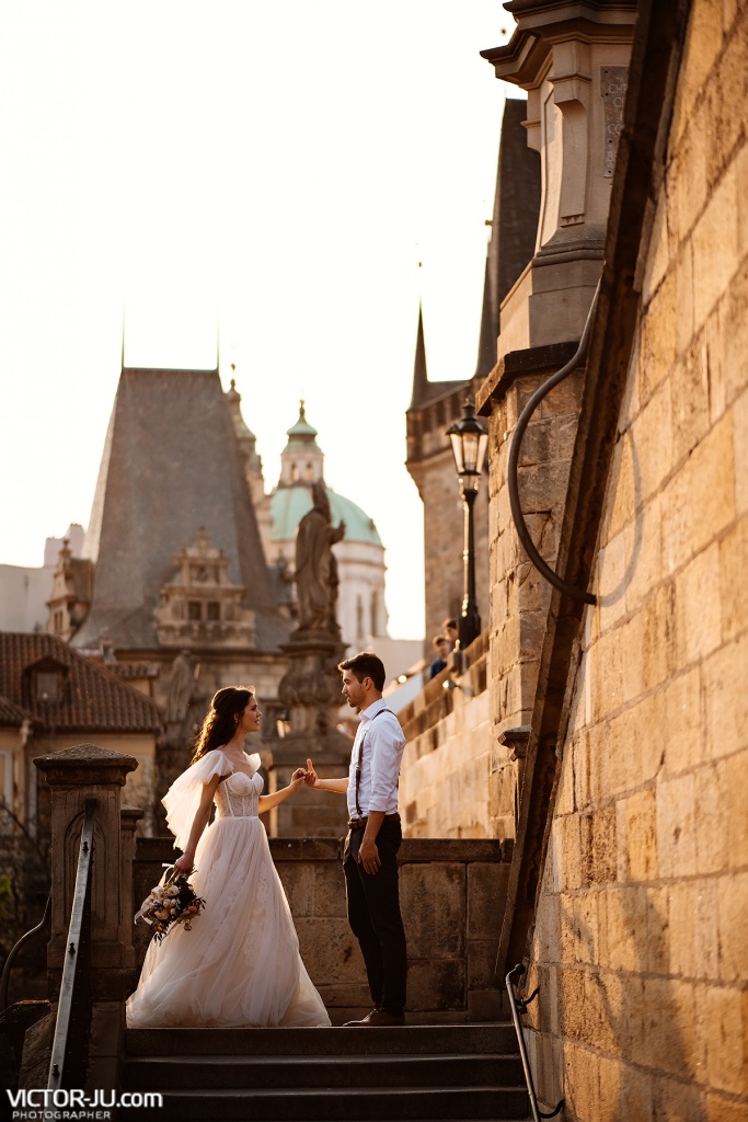 Свадебная фотосессия в Праге, Чехия, Фотограф Виктор Здвижков, #220948