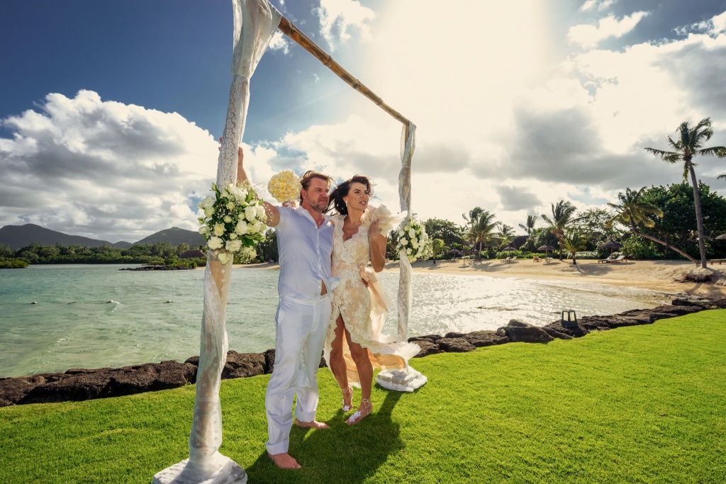 Свадебная церемония на Маврикии в отеле 4 Seasons, Маврикий, Фотограф Алексей Арютов, #225436