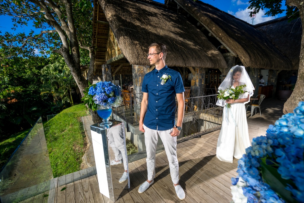 свадебная церемония в ресторане Le Chamarel на Маврикии, Маврикий, Фотограф Алексей Арютов, #225452