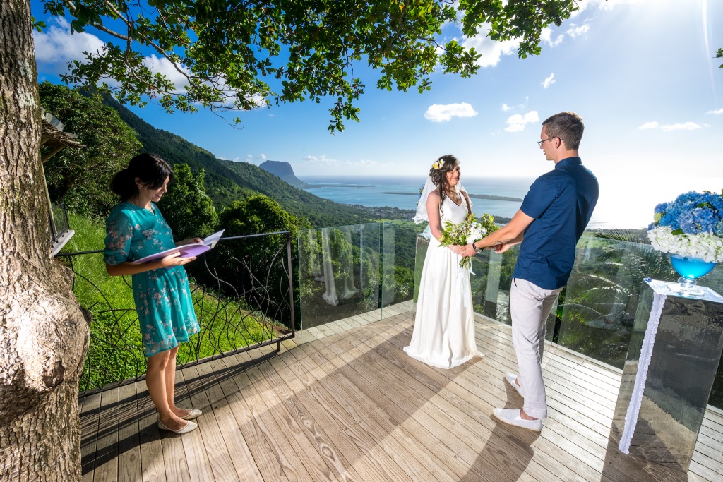 свадебная церемония в ресторане Le Chamarel на Маврикии, Маврикий, Фотограф Алексей Арютов, #225453
