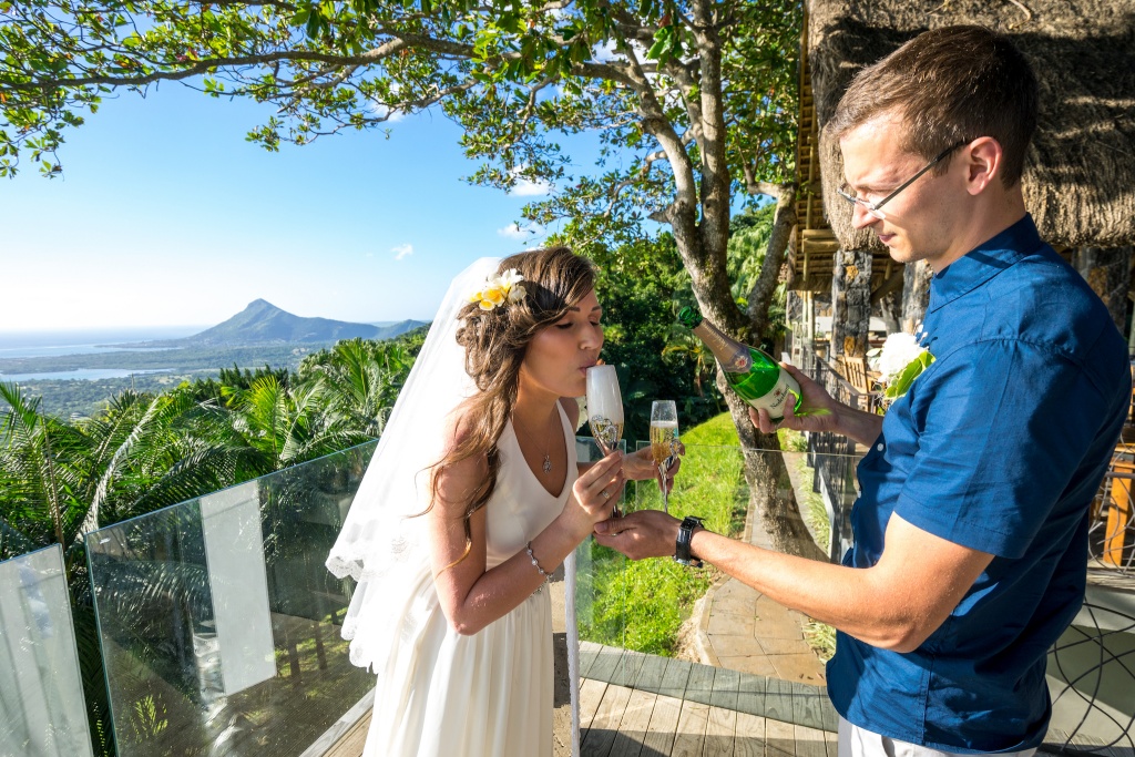 свадебная церемония в ресторане Le Chamarel на Маврикии, Маврикий, Фотограф Алексей Арютов, #225456