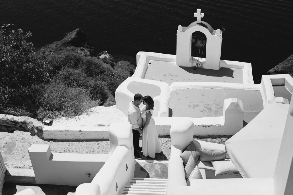 Романтическая фотосессия на Санторини, Греция, Фотограф Анастасия Котельник, #232212