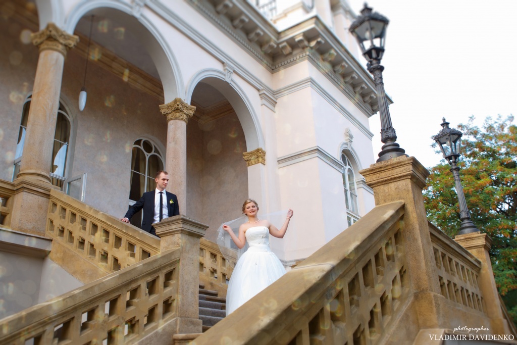 Свадьба Сергея и Юлии, Чехия, Фотограф Владимир Давиденко, #250243