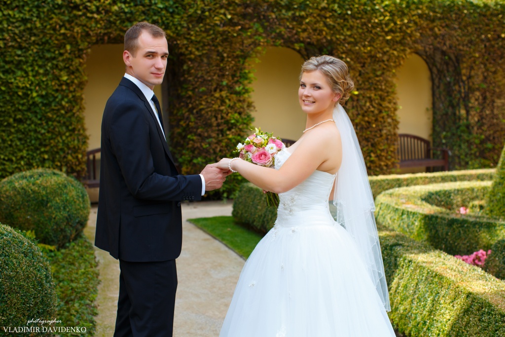 Свадьба Сергея и Юлии, Чехия, Фотограф Владимир Давиденко, #250232