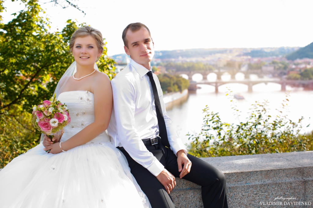Свадьба Сергея и Юлии, Чехия, Фотограф Владимир Давиденко, #250238