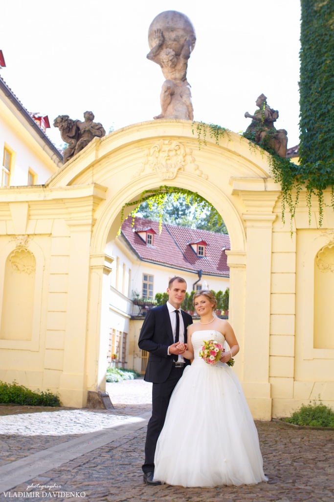 Свадьба Сергея и Юлии, Чехия, Фотограф Владимир Давиденко, #250234