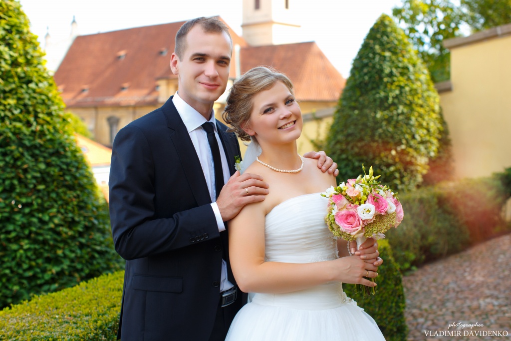 Свадьба Сергея и Юлии, Чехия, Фотограф Владимир Давиденко, #250235