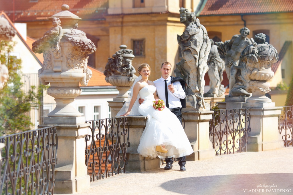 Свадьба Сергея и Юлии, Чехия, Фотограф Владимир Давиденко, #250231