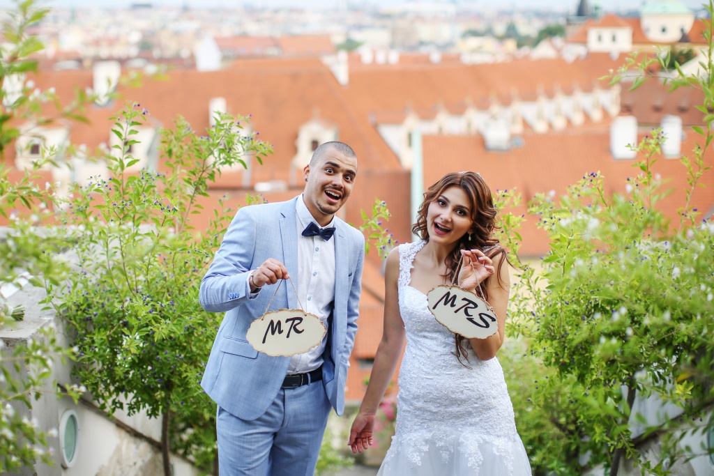 Свадьба в Праге, Чехия, Фотограф Ольга Калачева, #252444