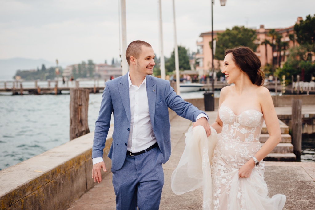 Свадебная фотосессия в Вероне и на озере Гарда, Гарда, Фотограф Денис Поляков, #264485