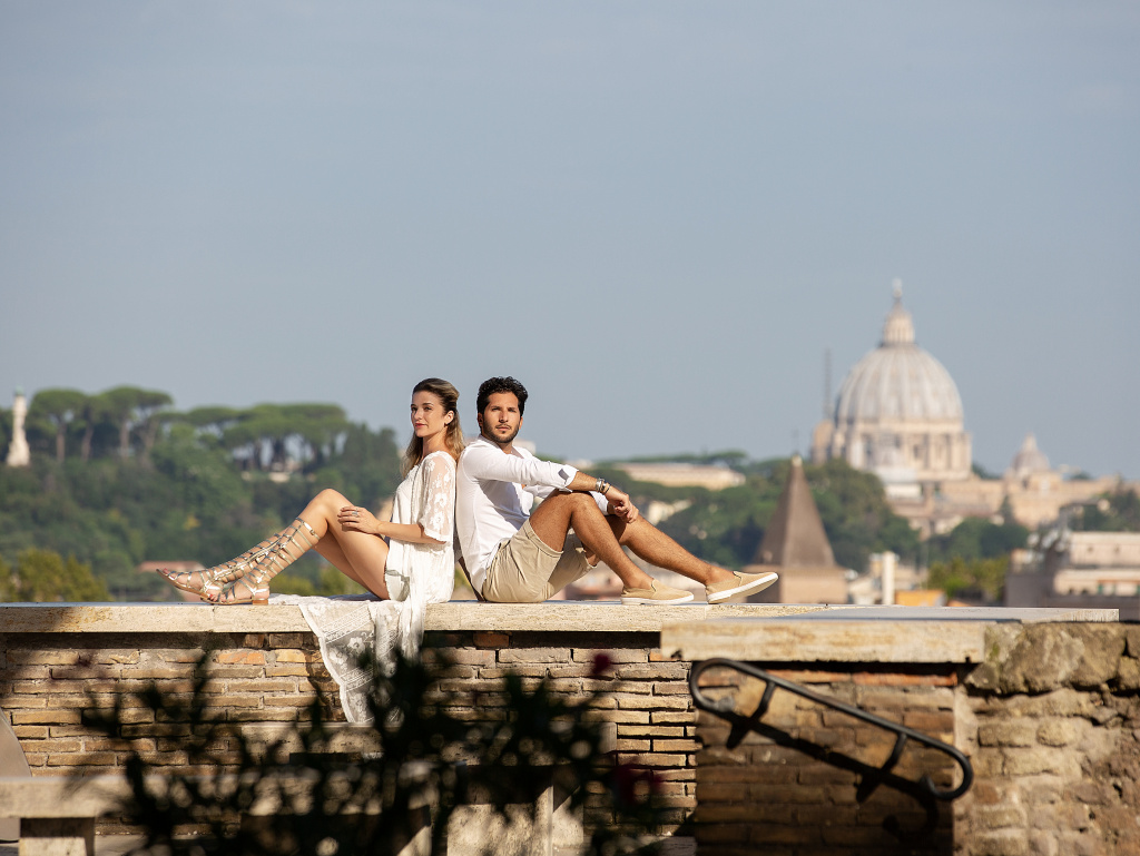 Французская романтика в Риме, Рим, Фотограф Натали Беро, #275235