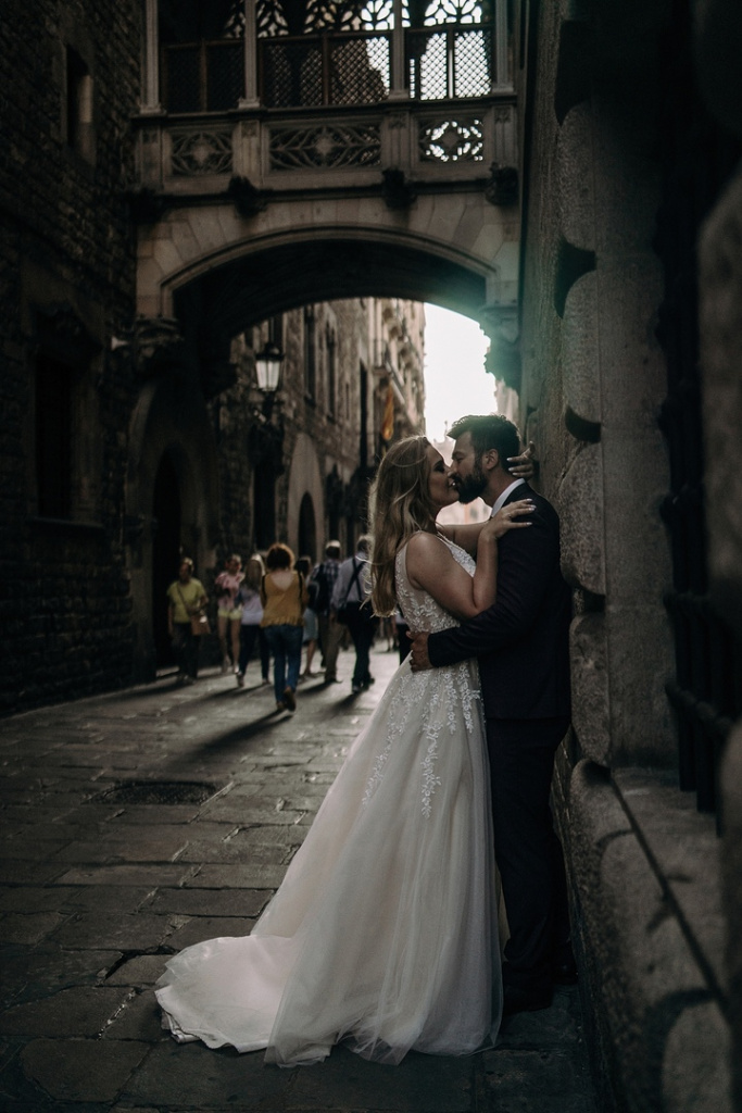 Свадебная фотосессия в Барселоне, Испания, Фотограф Яна Сметана, #276797