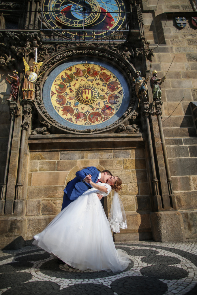 Свадебная фотопрогулка в Праге, Чехия, Фотограф Ольга Калачева, #308139