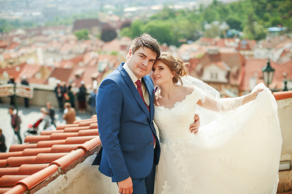 Свадебная фотопрогулка в Праге, Чехия, Фотограф Ольга Калачева, #308155