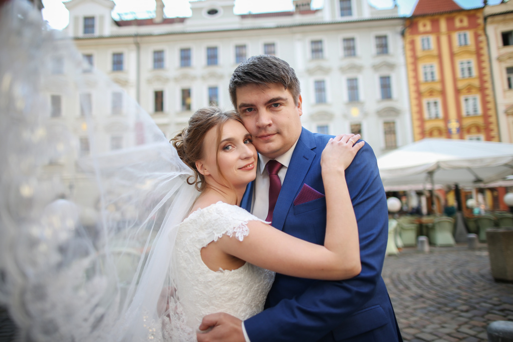Свадебная фотопрогулка в Праге, Чехия, Фотограф Ольга Калачева, #308140
