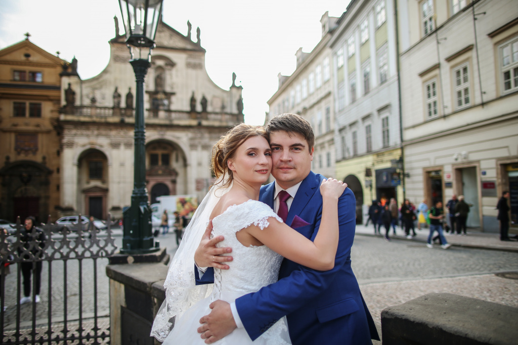 Свадебная фотопрогулка в Праге, Чехия, Фотограф Ольга Калачева, #308142